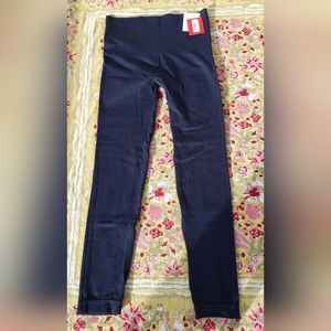 SPANX Seamless Leggings Navy NEW Medium